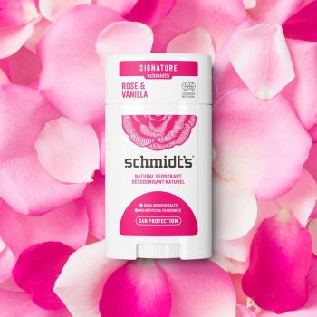 Schmidt's Rose + Vanilla deodorant fara continut saruri de aluminiu image3